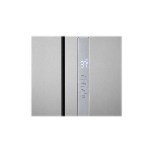 frigidaire 17.4 cu ft bottom freezer refrigerator brushed steel