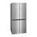 Left. Frigidaire - 17.4 Cu. Ft. Bottom-Freezer Refrigerator - Brushed Steel.