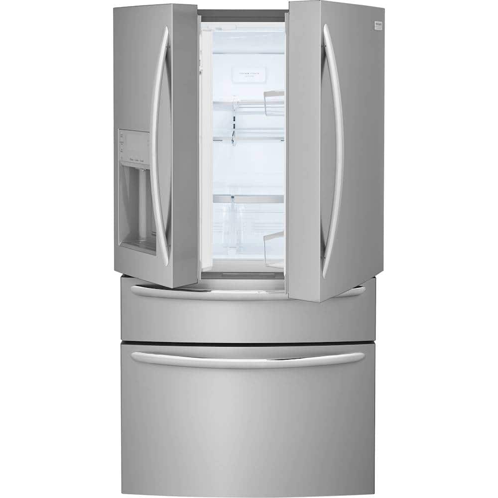 Alt View 17. Frigidaire - Gallery Series 21.8 Cu. Ft. 4-Door French Door Counter-Depth Refrigerator - Stainless Steel.