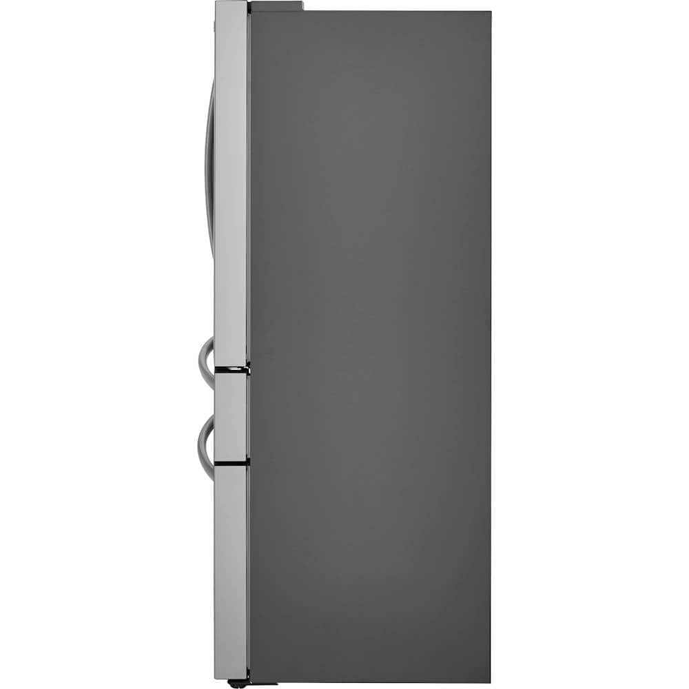 Alt View 19. Frigidaire - Gallery Series 21.8 Cu. Ft. 4-Door French Door Counter-Depth Refrigerator - Stainless Steel.