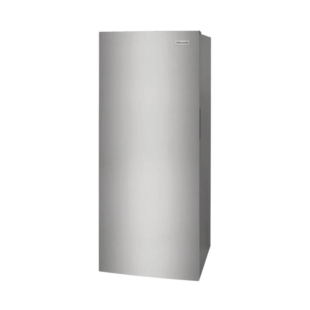 Alt View 11. Frigidaire - 15.5 Cu. Ft. Frost-Free Upright Freezer with Interior Light - Brushed Steel.