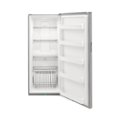 Alt View 12. Frigidaire - 15.5 Cu. Ft. Frost-Free Upright Freezer with Interior Light - Brushed Steel.