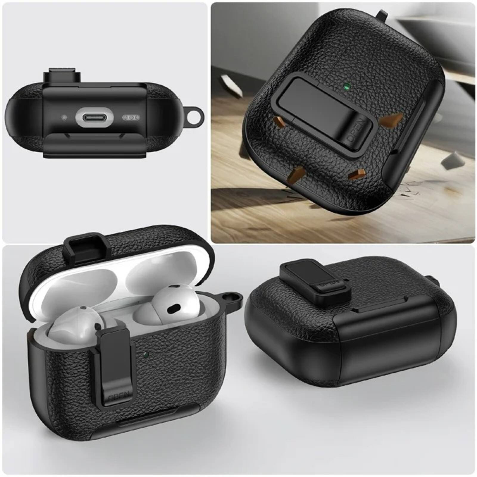 UUCOVER For Airpods Pro 3rd Gen 2025 Protective Case Earphone Box Cover ...