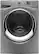 Front. Whirlpool - Duet 4.5 Cu. Ft. 12-Cycle High-Efficiency Steam Front-Loading Washer - Chrome Shadow.