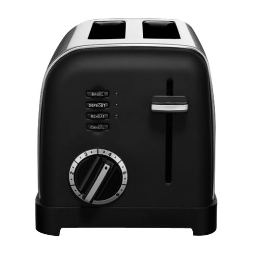 Cuisinart 2-slice Classic Toaster - Black Stainless Steel - Cpt