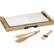 Angle. Cuisinart - Goodful Electric Griddle - White/Bamboo.