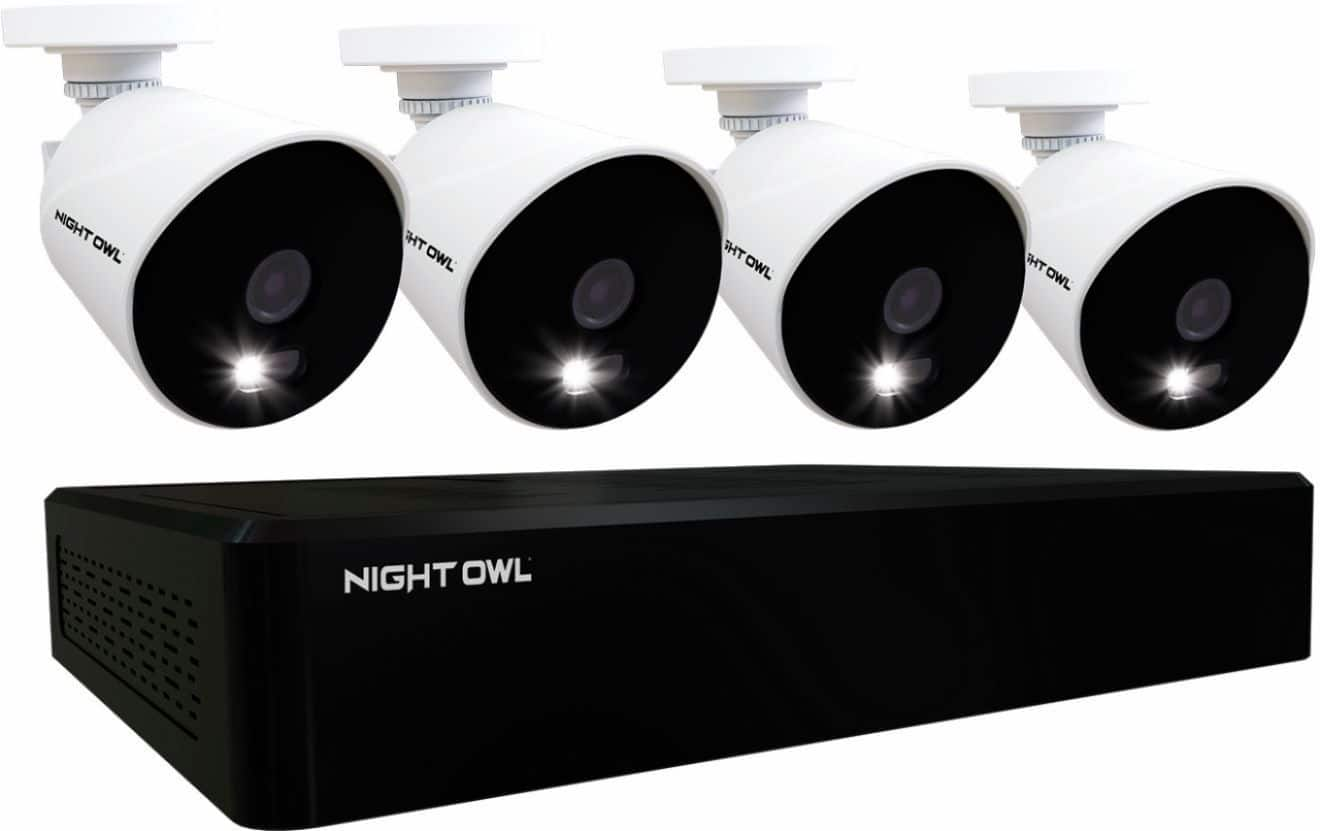 Night owl 1080p wired best sale hd video security 4 channel