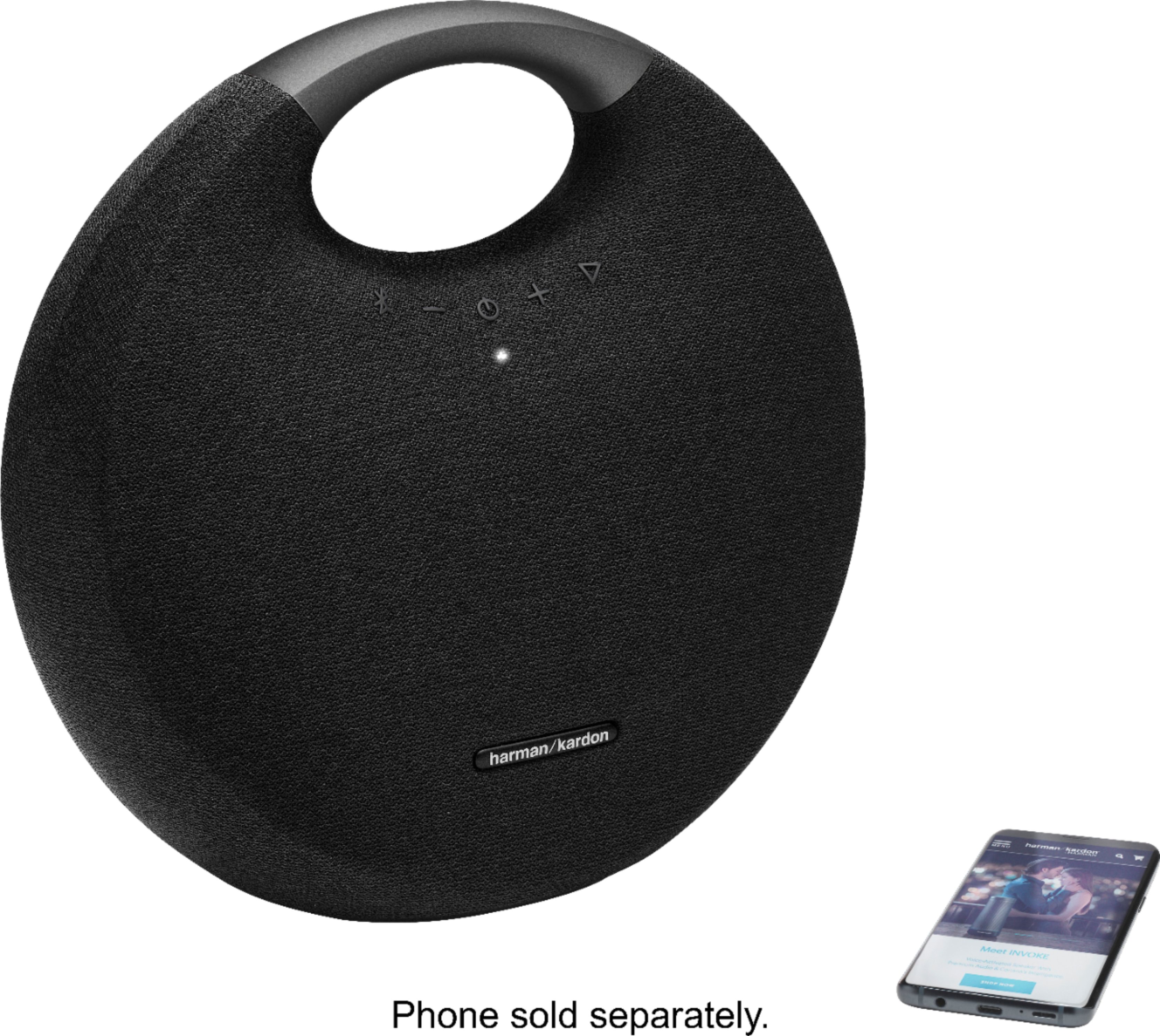 verrader spoelen Onverenigbaar Harman Kardon Onyx Studio 6 Portable Bluetooth Speaker Black HKOS6BLKAM -  Best Buy