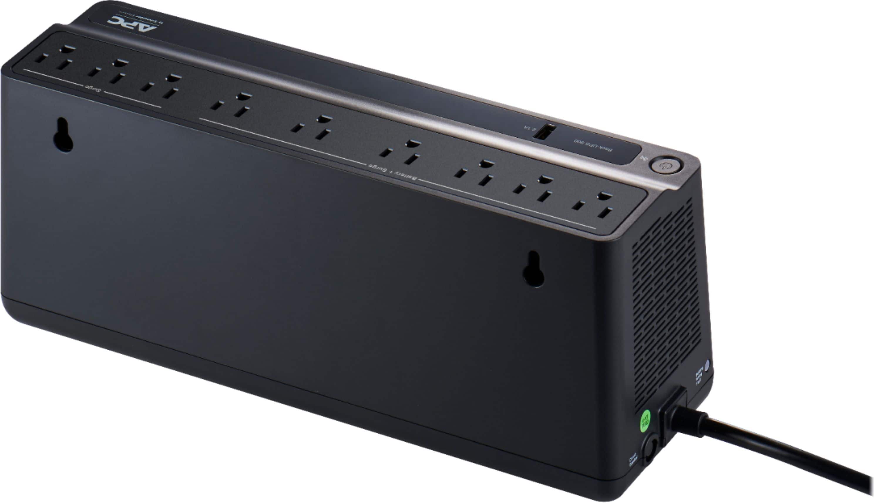 Alt View 12. APC - Back-UPS 900VA Tower UPS - Black.