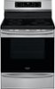 Frigidaire - Gallery 5.4 Cu. Ft. Freestanding Electric Induction Air Fry Range with Self and Steam Clean - Stainless steel