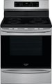 Front Zoom. Frigidaire - Gallery 5.4 Cu. Ft. Freestanding Electric Induction Air Fry Range with Self and Steam Clean - Stainless steel.