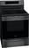 Alt View 11. Frigidaire - Gallery 5.4 Cu. Ft. Freestanding Electric Induction Air Fry Range with Self and Steam Clean - Black Stainless Steel.