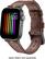 Alt View 11. Platinum™ - Pride Edition Horween Leather Band for Apple Watch 40mm, Apple Watch Series 7 41mm and Apple Watch Series 8 41mm - Bourbon.