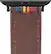 Alt View 14. Platinum™ - Pride Edition Horween Leather Band for Apple Watch 40mm, Apple Watch Series 7 41mm and Apple Watch Series 8 41mm - Bourbon.
