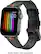 Alt View 11. Platinum™ - Pride Edition Horween Leather Band for Apple Watch 38mm, 40mm, Apple Watch Series 7 41mm and Apple Watch Series 8 41mm - Black.