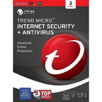 Trend Micro Internet Security (3-Device) (1 Month Subscription) - Android, Apple iOS, Mac OS, Windows [Digital] - Red - Front_Zoom