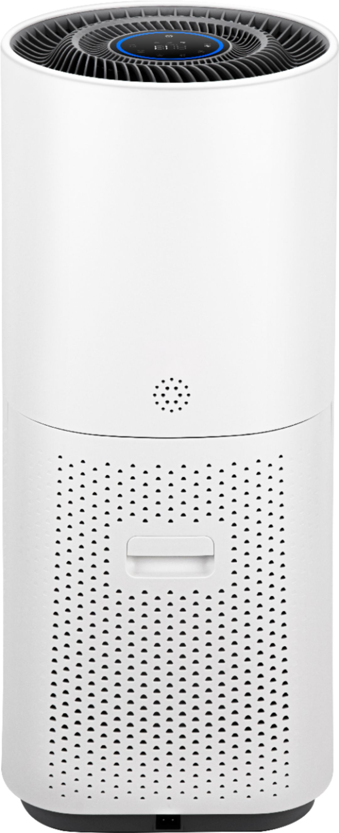 Left View: LG - PuriCare 360 512 Sq. Ft. Smart Double HEPA Air Purifier - White