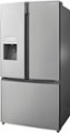 Alt View Zoom 11. Insignia™ - 20.1 Cu. Ft. French Door Counter-Depth Refrigerator with Water Dispenser - Stainless steel.