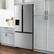 Alt View 16. Insignia™ - 20.1 Cu. Ft. French Door Counter-Depth Refrigerator with Water Dispenser - Stainless Steel.