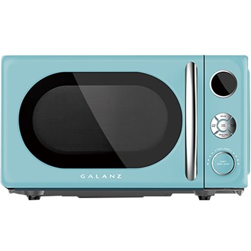Galanz Retro 0.7 Cu. Ft. Microwave Bebop Blue GLCMKA07BER07 Best Buy