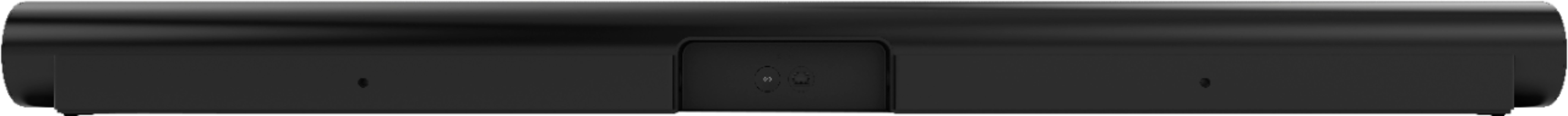 Back View: Sonos - Arc Soundbar with Dolby Atmos, Google Assistant and Amazon Alexa - Black
