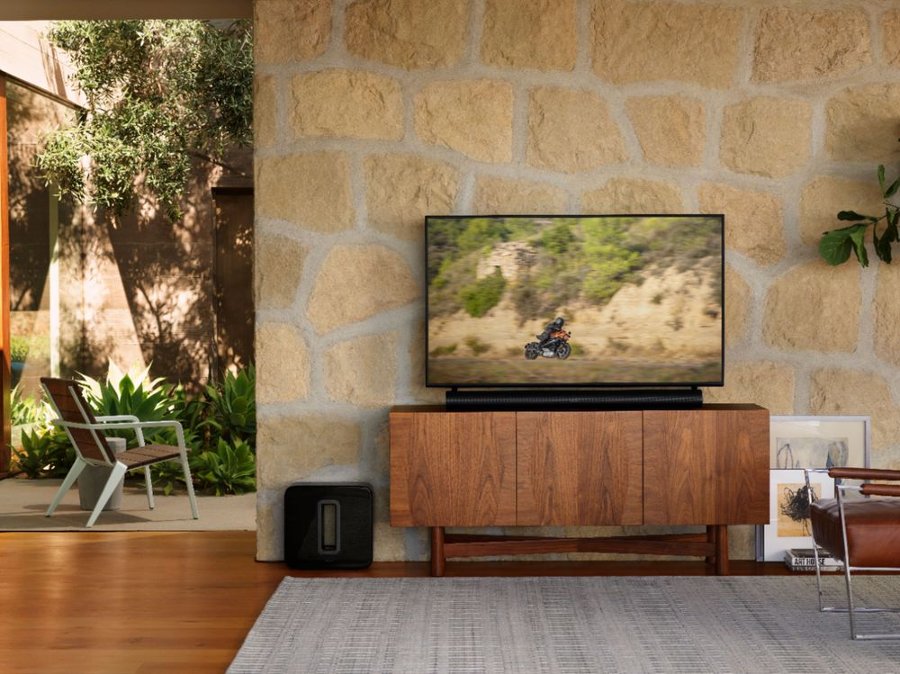 Alt View 13. Sonos - Arc Soundbar with Dolby Atmos, Google Assistant and Amazon Alexa - Black.