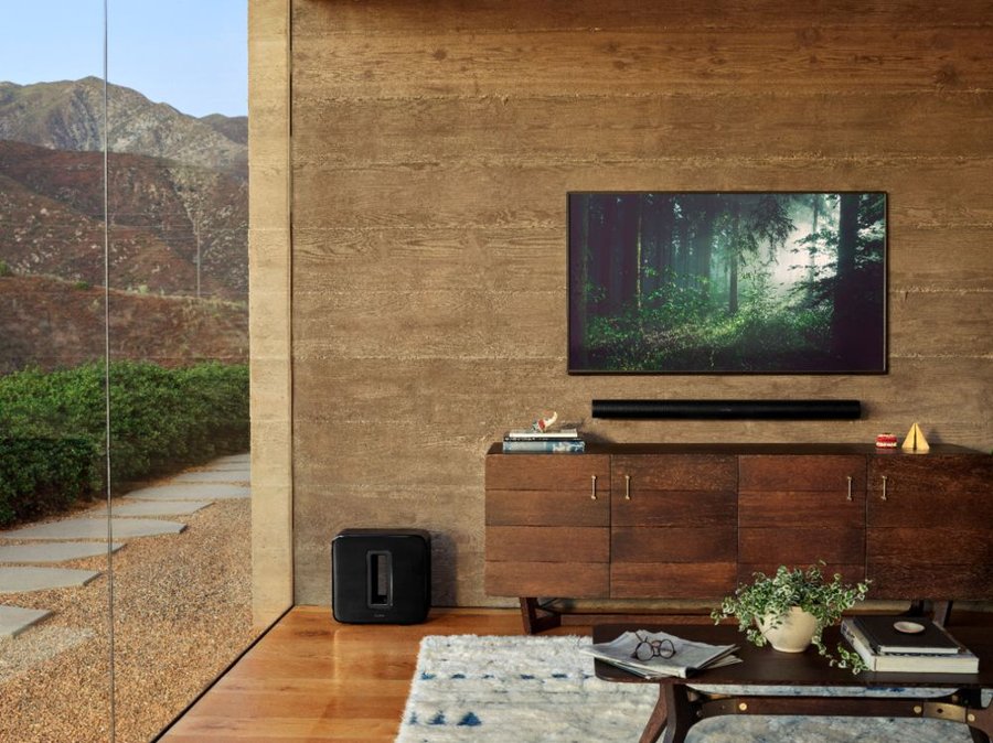 Alt View 15. Sonos - Arc Soundbar with Dolby Atmos, Google Assistant and Amazon Alexa - Black.