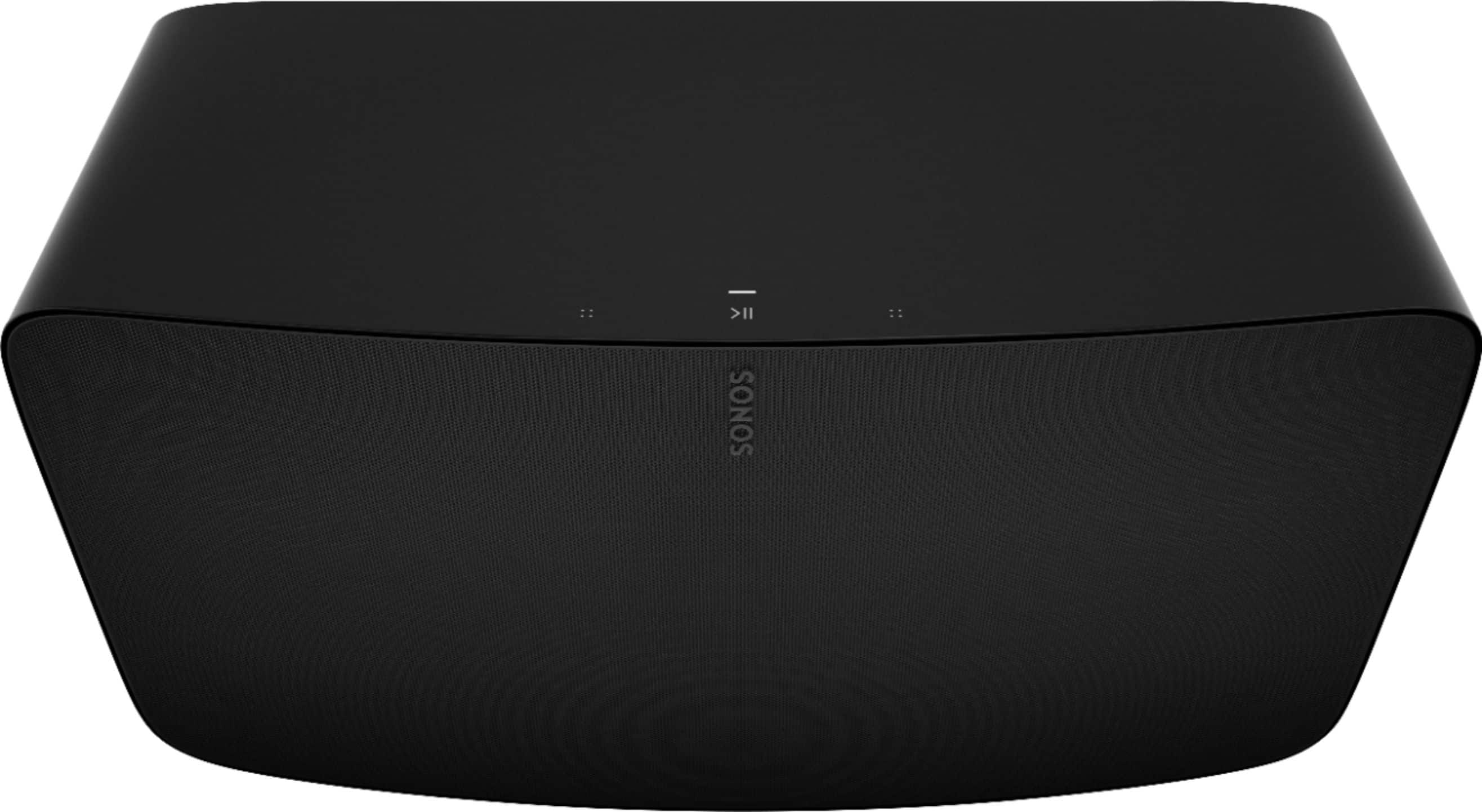 Back. Sonos - Five Wireless Smart Speaker - Black.