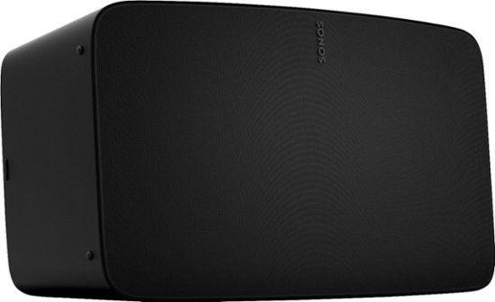 Front Zoom. Sonos - Five Wireless Smart Speaker - Black.