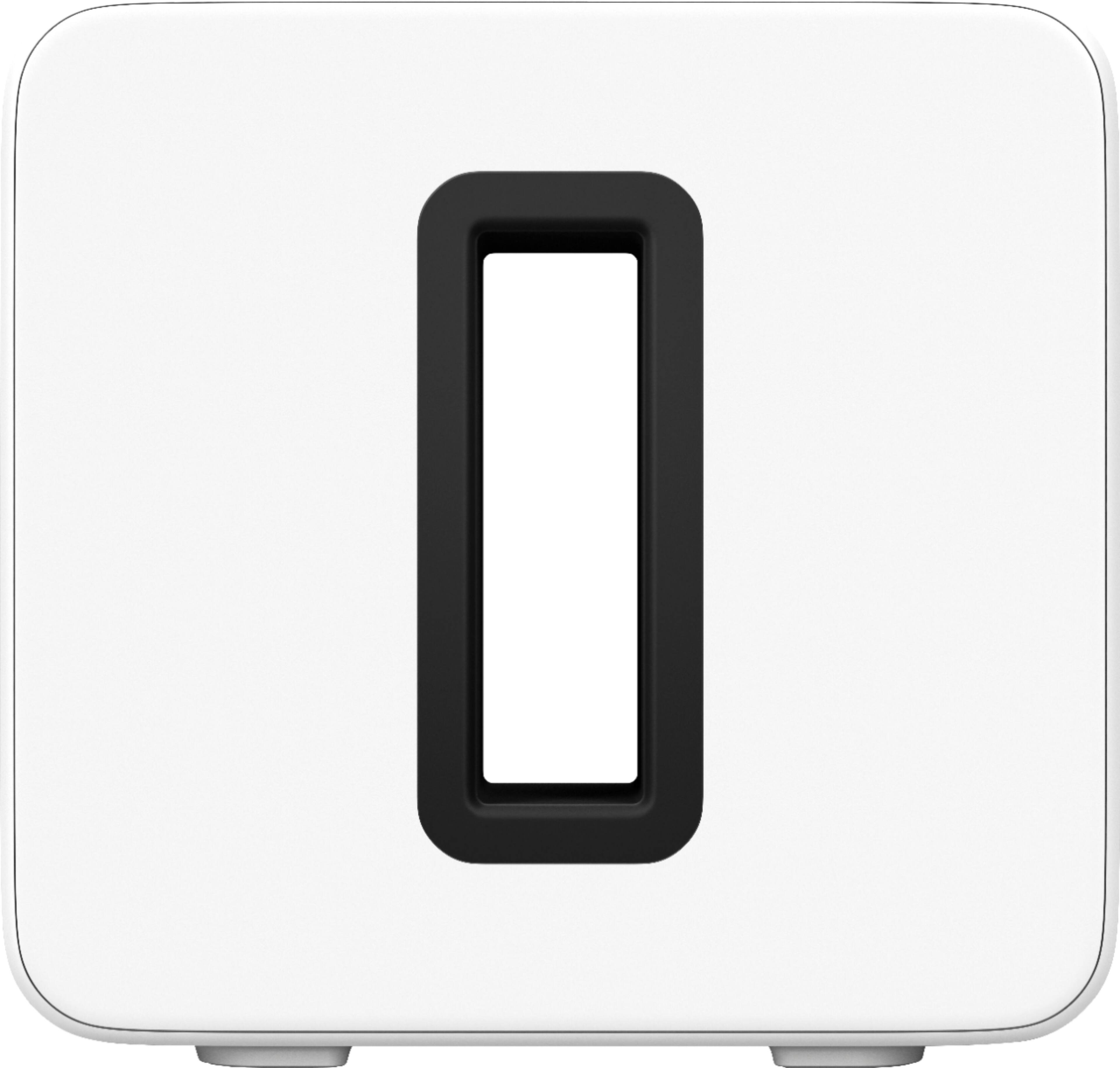 Back. Sonos - Sub (Gen 3) Wireless Subwoofer - White.