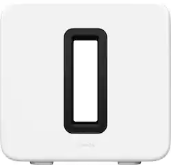 Sonos - Sub (Gen 3) Wireless Subwoofer - White - Front_Zoom