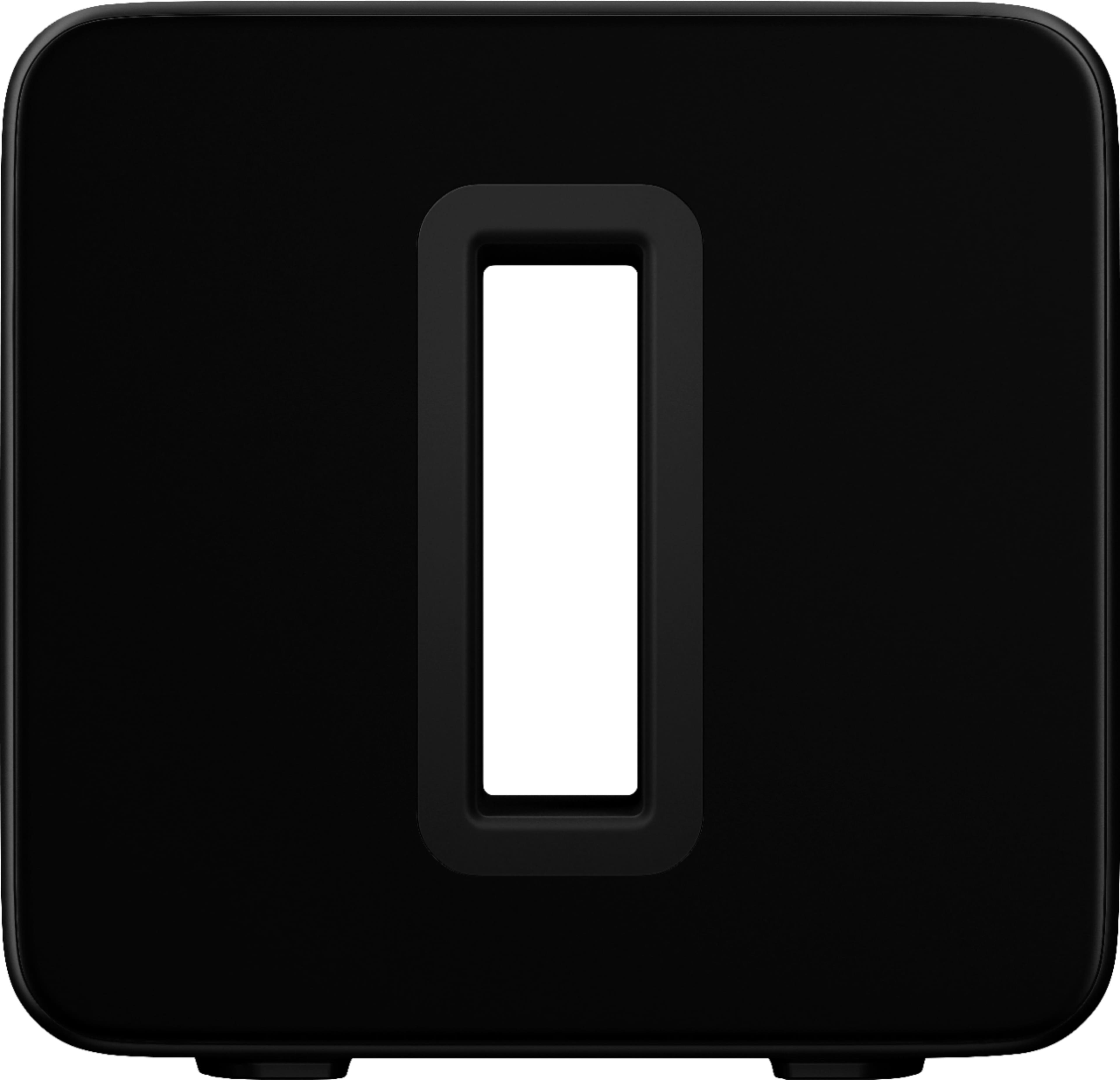 Back View: SONOS SUB (GEN3) - Black