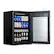 Alt View 13. NewAir - 125-Can Beverage Cooler with Glass Door, Party and Turbo Modes, Cools to 23F, Digital Controls, Adjustable Shelves - Black.