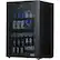 Left. NewAir - 125-Can Beverage Cooler with Glass Door, Party and Turbo Modes, Cools to 23F, Digital Controls, Adjustable Shelves - Black.