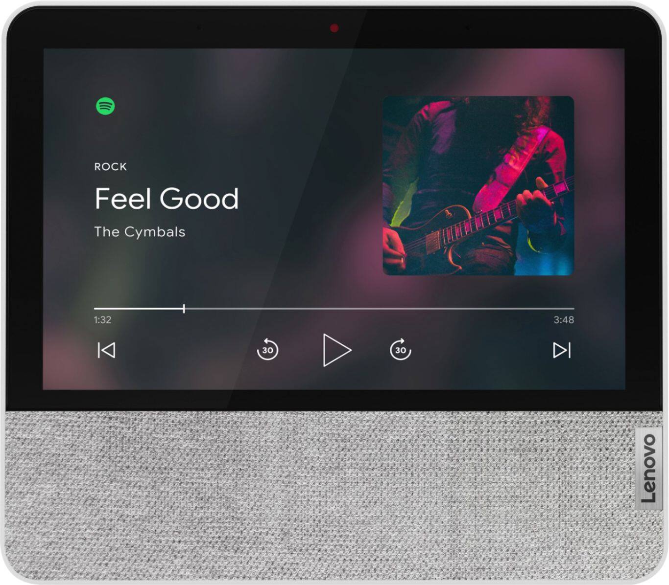 Alt View 11. Lenovo - 7" Smart Display with Google Assistant - Blizzard White.