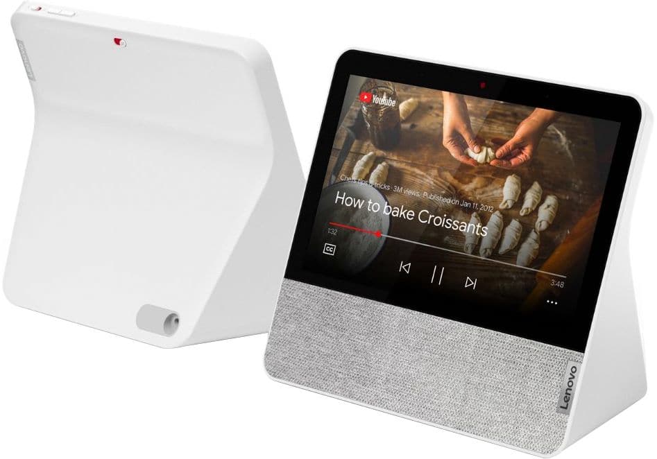 Alt View 15. Lenovo - 7" Smart Display with Google Assistant - Blizzard White.