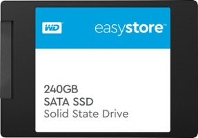WD - easystore 240GB Internal SSD SATA - Front_Zoom