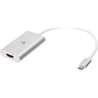 IOGEAR - HDMI-to-USB Type C Adapter - White - Front_Zoom
