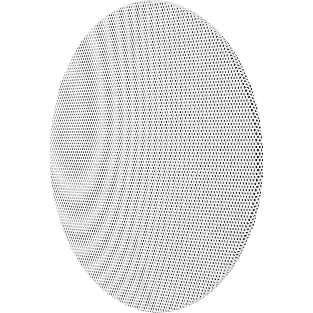 Left View: Sonance - Professional Series 4" Round Replacement Grille (2-Pack) - Paintable White