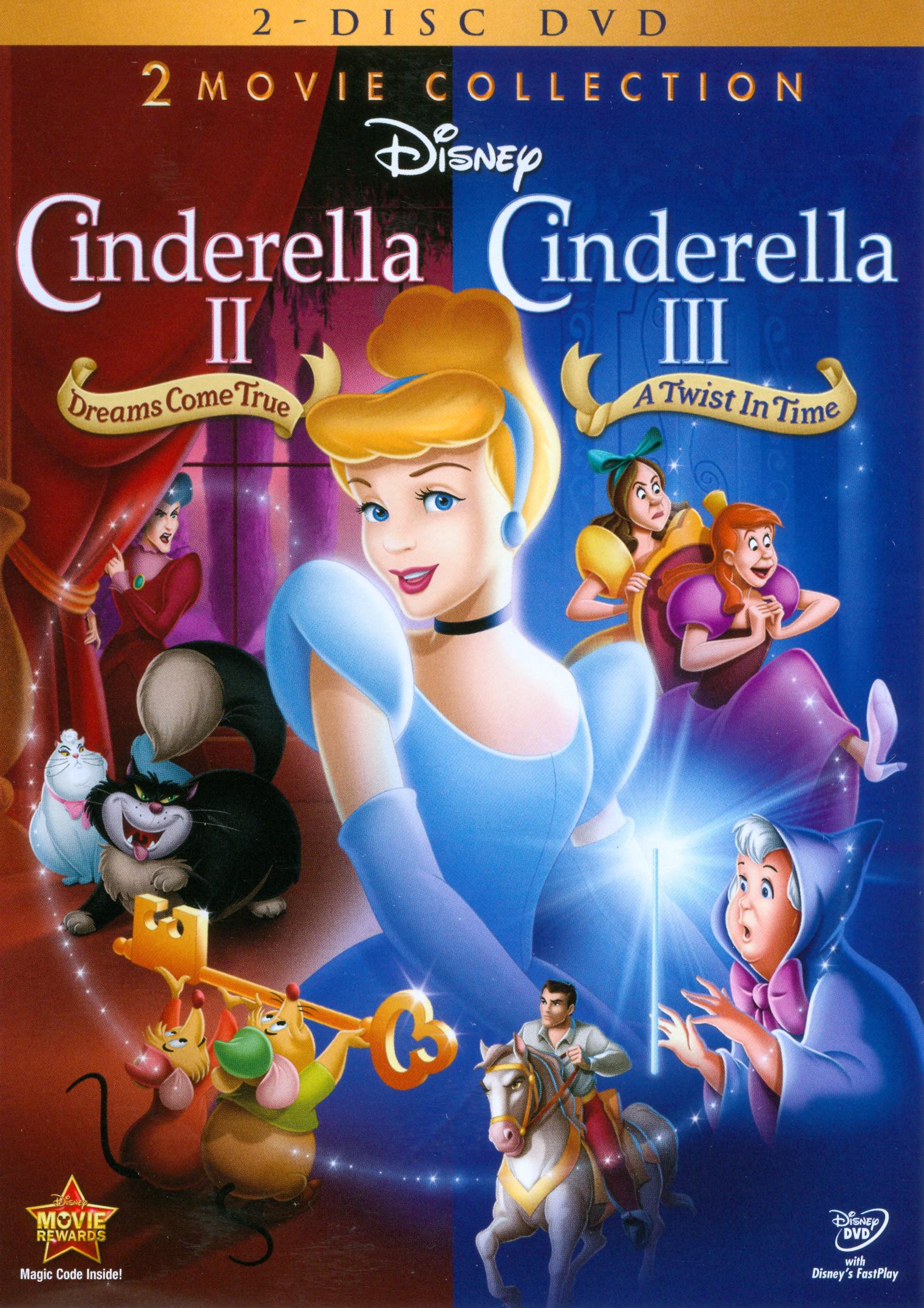 ik heb honger Geslagen vrachtwagen onkruid Cinderella II: Dreams Come True/Cinderella III: A Twist in Time [2 Discs]  [DVD] - Best Buy