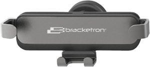 Bracketron - AutoGrip Clamp Mount for Most Cell Phones - Black - Front_Zoom