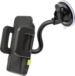 Bracketron - TripGrip Window & Vent Mount for Most Cell Phones - Black - Front_Zoom
