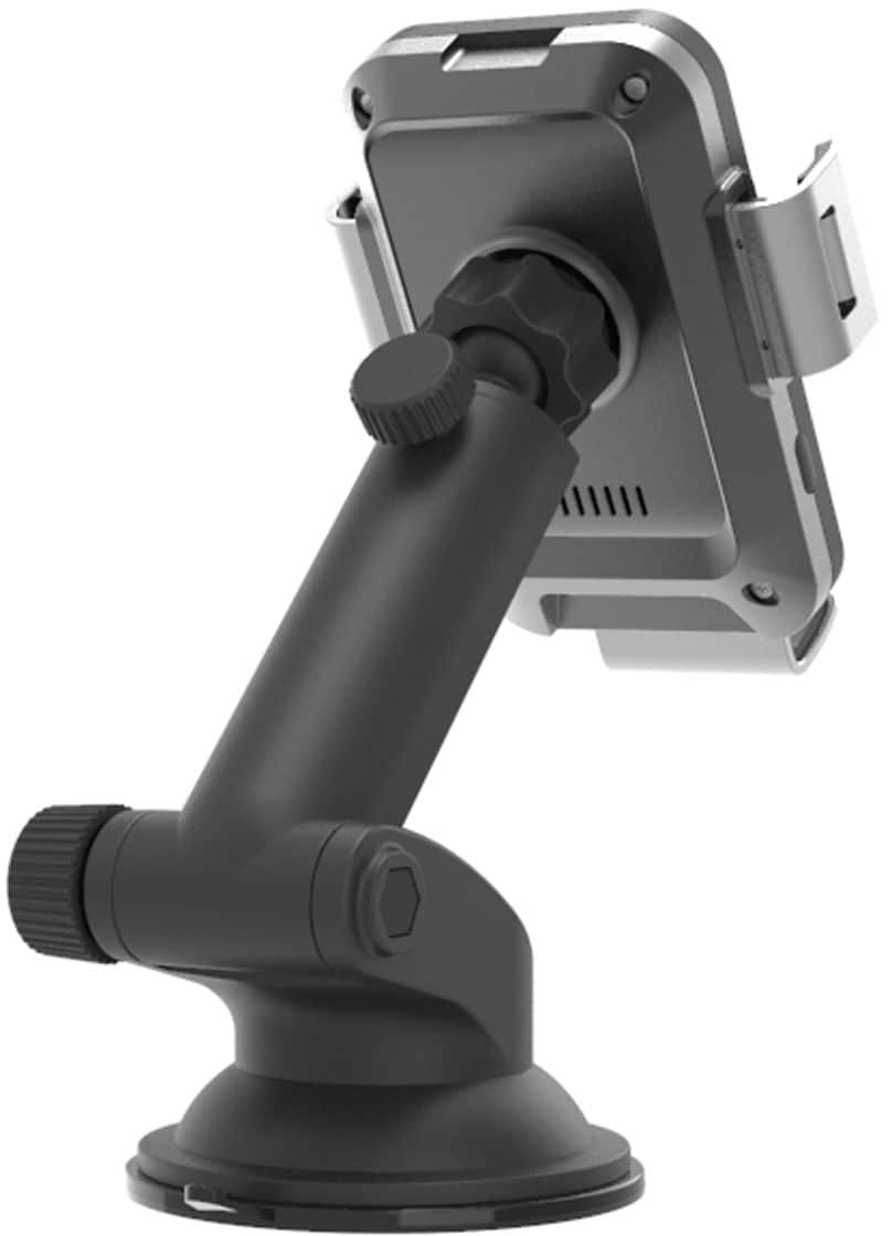 Alt View 12. Bracketron - PwrUp Qi Automatic Dash / Window / Vent Mount for Most Cell Phones - Black.