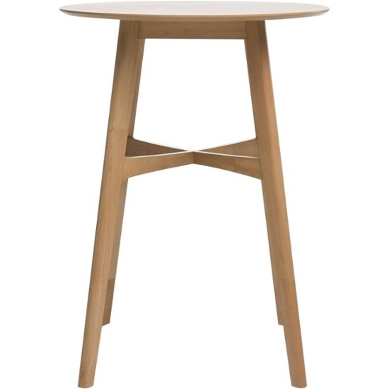 Noble House Tilton Wood Bar Table Natural Oak 299001 - Best Buy