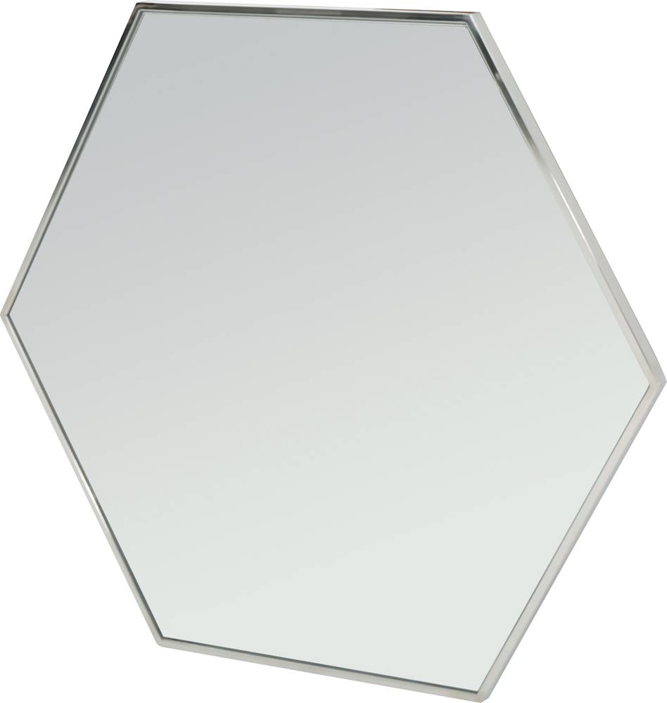 Noble House - Mumford Hexagonal Wall Mirror - Silver