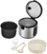 Alt View 12. Insignia™ - 20-Cup Rice Cooker and Steamer - Stainless Steel.