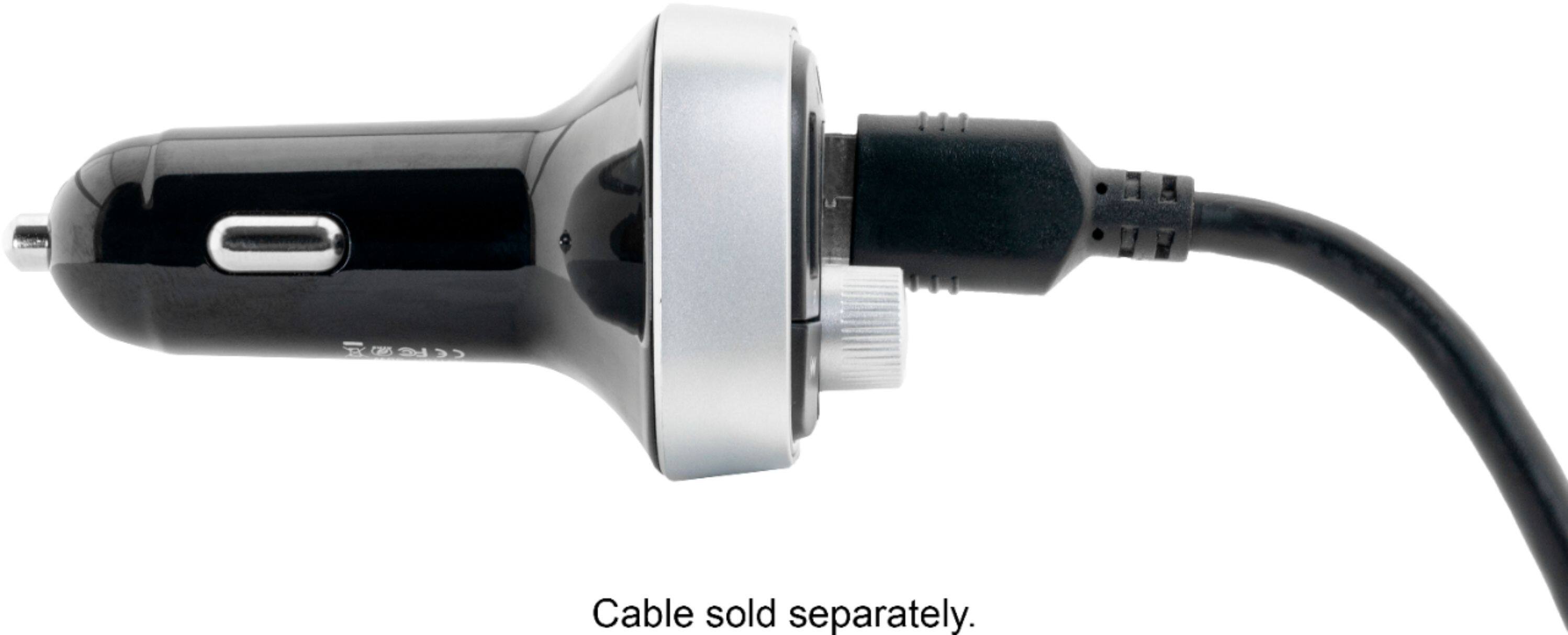 Alt View 14. iSimple - Bluetooth 5.0 FM Transmitter for Music Streaming, Charging, and Hands-Free Calling - Black.