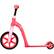 Angle. Swagtron - K6 4-IN-1 Kick Scooter and Balance Bike Combo - Pink.