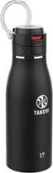 Takeya - Traveler 17oz FlipLock Bottle - Onyx - Angle_Zoom