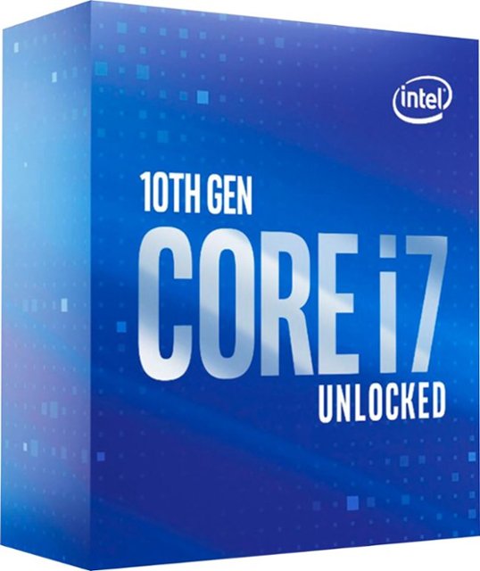 PC/タブレット PCパーツ Intel Core i7-10700K 10th Generation 8-Core 16-Thread 3.8 GHz (5.1 GHz  Turbo) Socket LGA1200 Unlocked Desktop Processor BX8070110700K - Best Buy